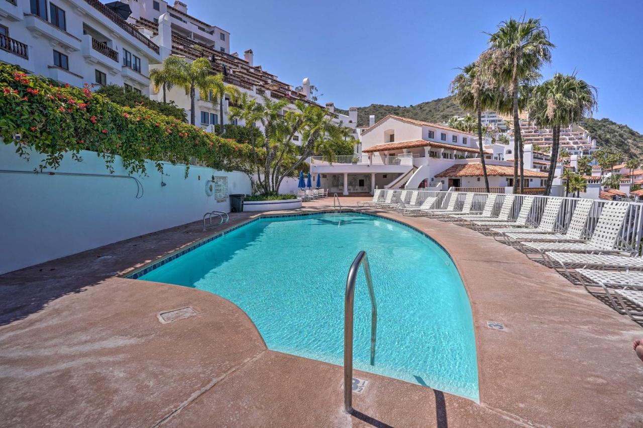 Quiet Avalon Getaway Villa With Ocean View And Balcony Exterior foto